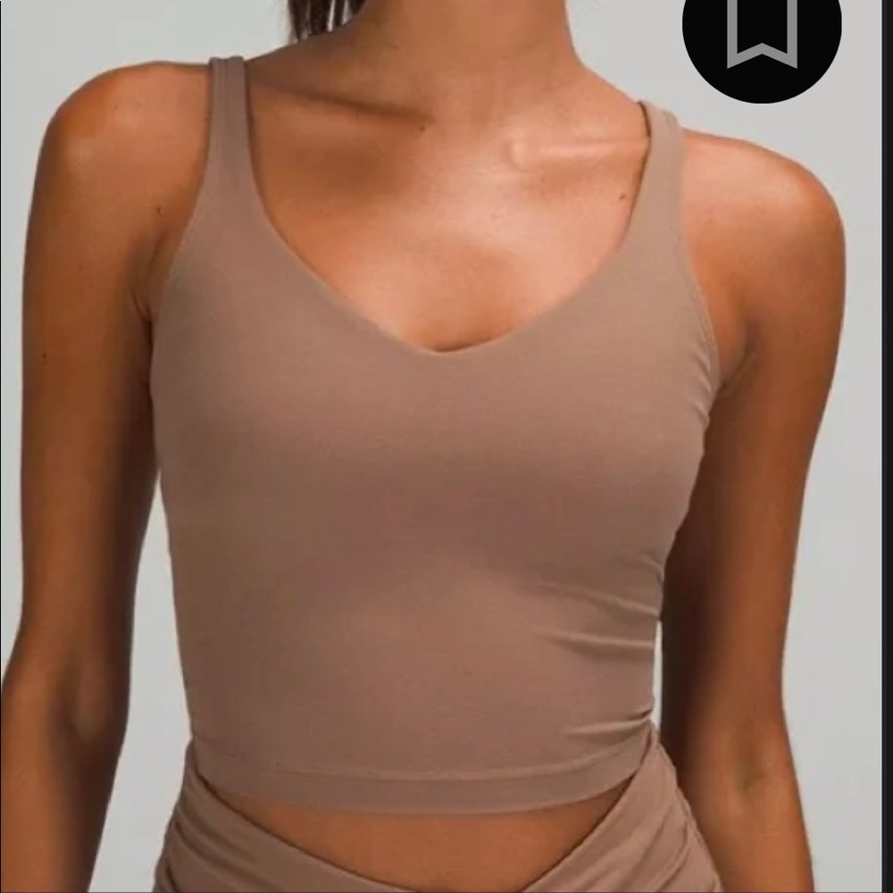 lululemon align tank cacao RARE